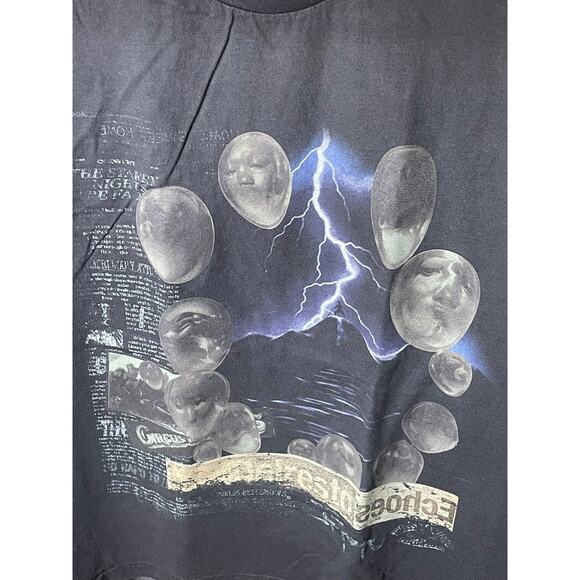 Travis Scott Utopia Delresto Echoes Circus Maximus Tour T-Shirt Black Large New - Picture 6 of 10